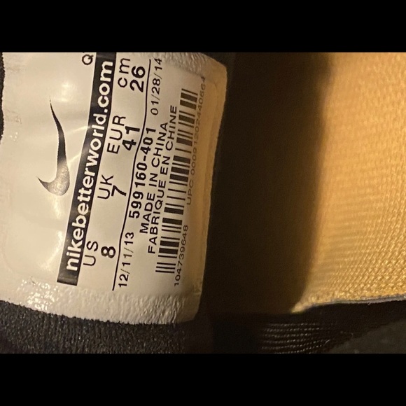 Mens Nike Lunarglide 6 Running Shoes Size 8 M Used 599160 401 Athletic - Picture 10 of 11